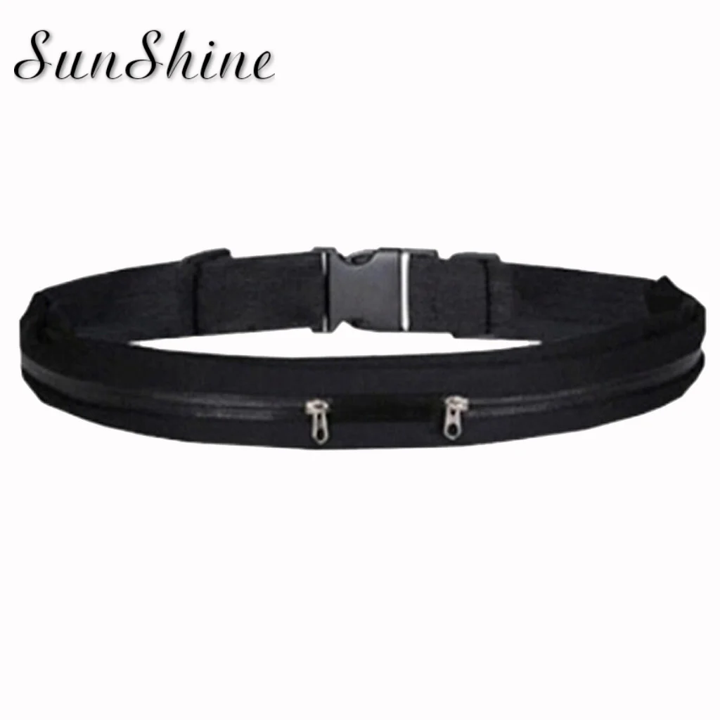 Сумка для бега путешествий с карманами на талии спорта портативная