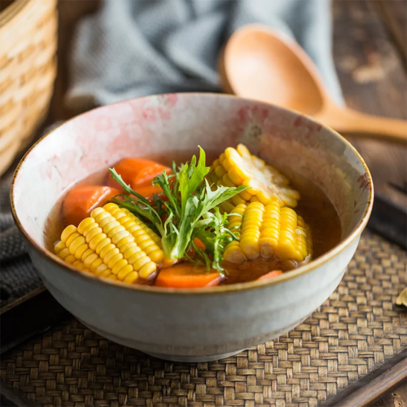 8 дюймов Европейский японский лапши чаша бытовой Ramen чаши посуда салатник миска