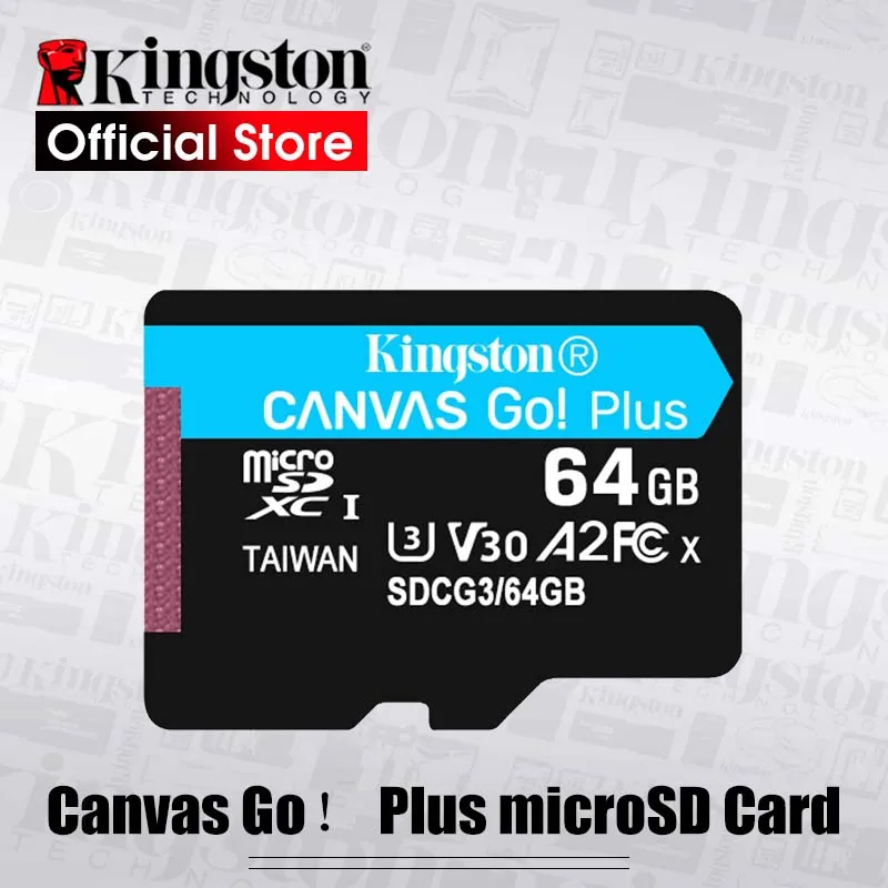 Kingston Карта памяти Micro SD класс 10 32 ГБ 64 128 ГБ|Карты памяти| |