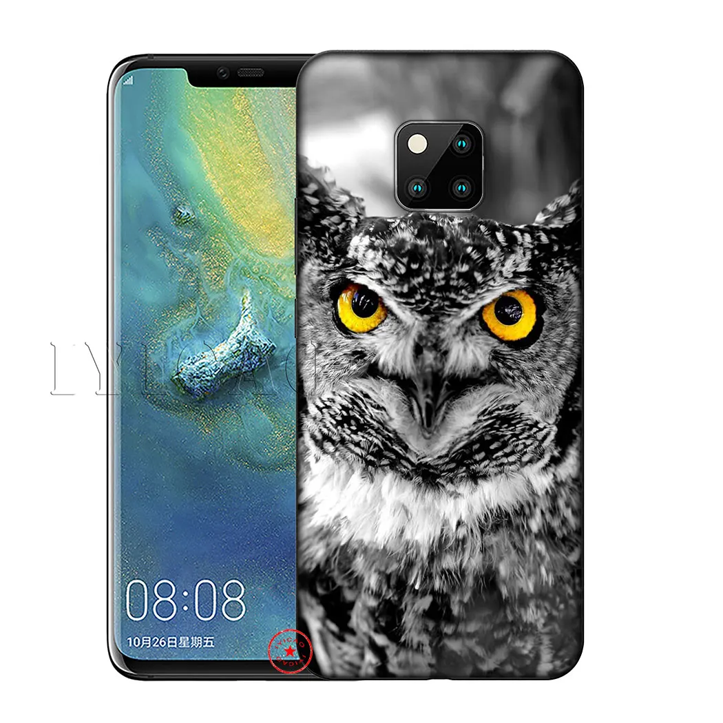 Animal Eagle Silicone Soft Case for Huawei Nova Smart 5 5T 5i 4E 4 3i 3 2i 2 Lite Mate 30 20 10 Pro |