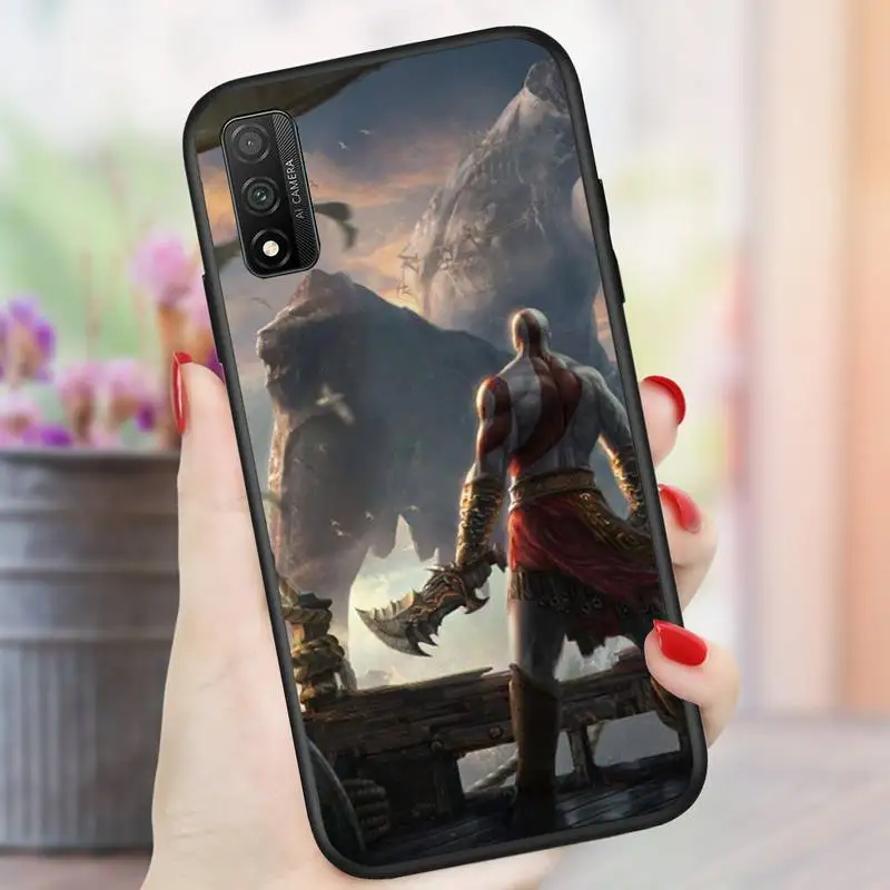 

God of War Phone Case For Huawei Y5 Y6 Y7 Y8 Y9 Nova 4 5 6 7 Pro Se Soft Back Cover