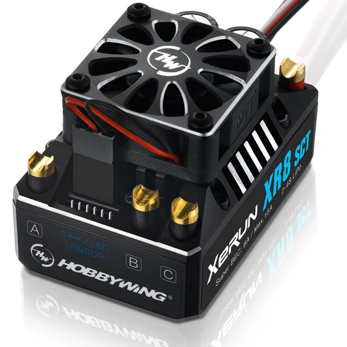 Hobbywing XERUN XR8 SCT 140A сенсорный бесщеточный ESC RC Cars Truck # SCT|Детали и аксессуары| |