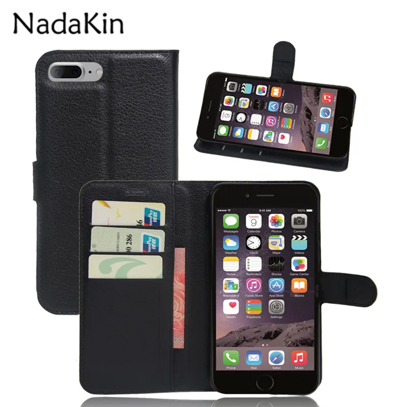 Чехол-книжка из искусственной кожи с бумажником для iPhone 11 Pro 5 5S 6 6S 7 8 Plus X XS Max XR
