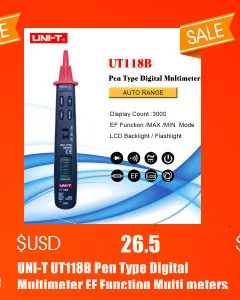 UNI-T UT13A/B ручной детекторы напряжения переменного тока 24V~ 1000 V 50/60Hz вольт тестер ручка регулируемая чувствительность(Высокочувствительный