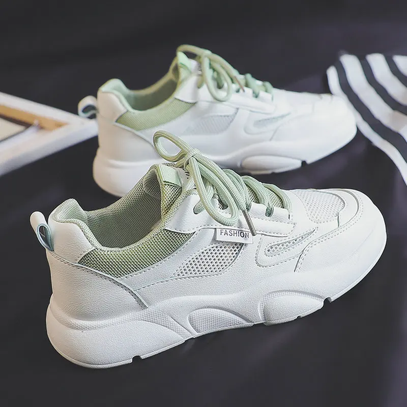 Модная повседневная спортивная обувь с перфорацией для женщин Сезон весна
