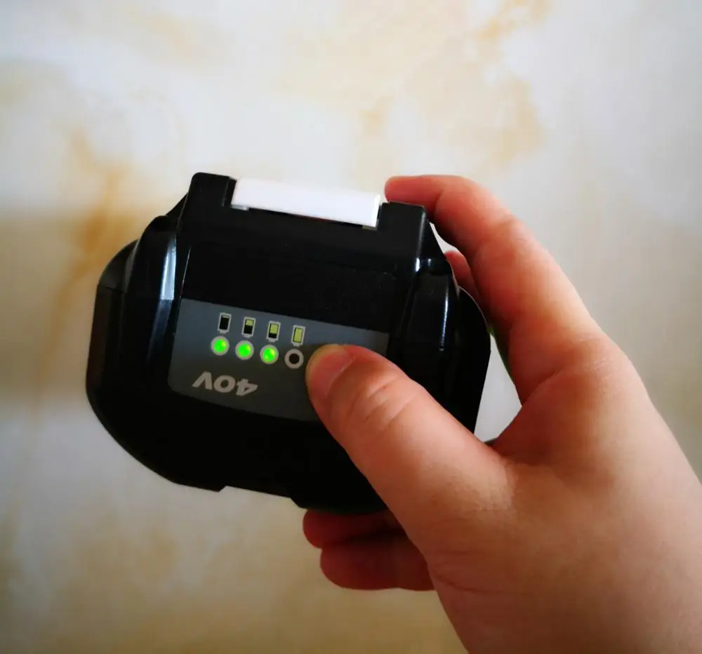 40V газонокосилка литий-ионная батарея 5000mah 6000mah для Ryobi OP4026A OP4050 аккумулятор электроинструмента