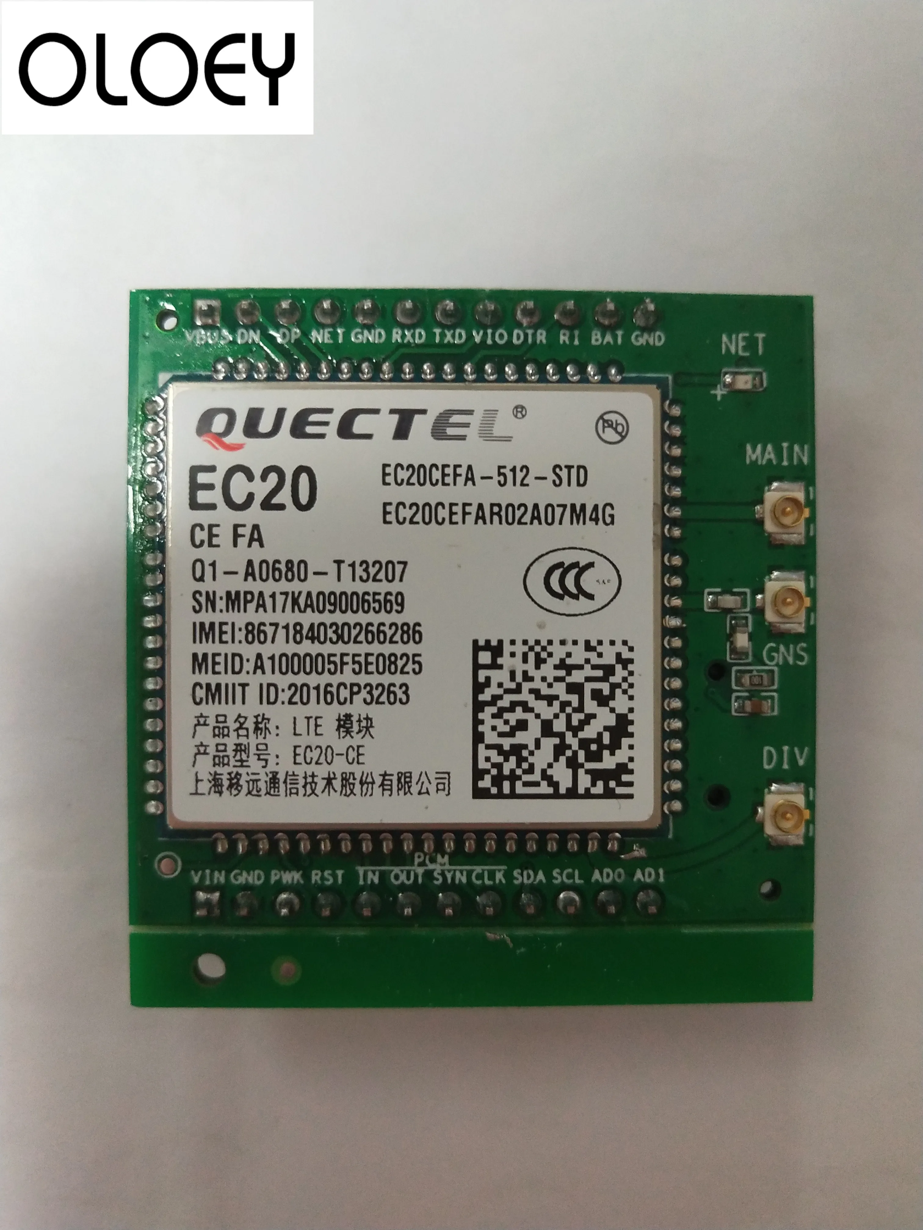 EC20 EC20CEFA-512-STD модуль LTE макетные платы с слотом для карт ttl |