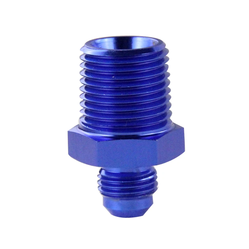 Мужской прямой адаптер AN6 1/2 NPT 1/4 3/8NPT M10 * 1 5 M20 фитинг для автоматического шланга