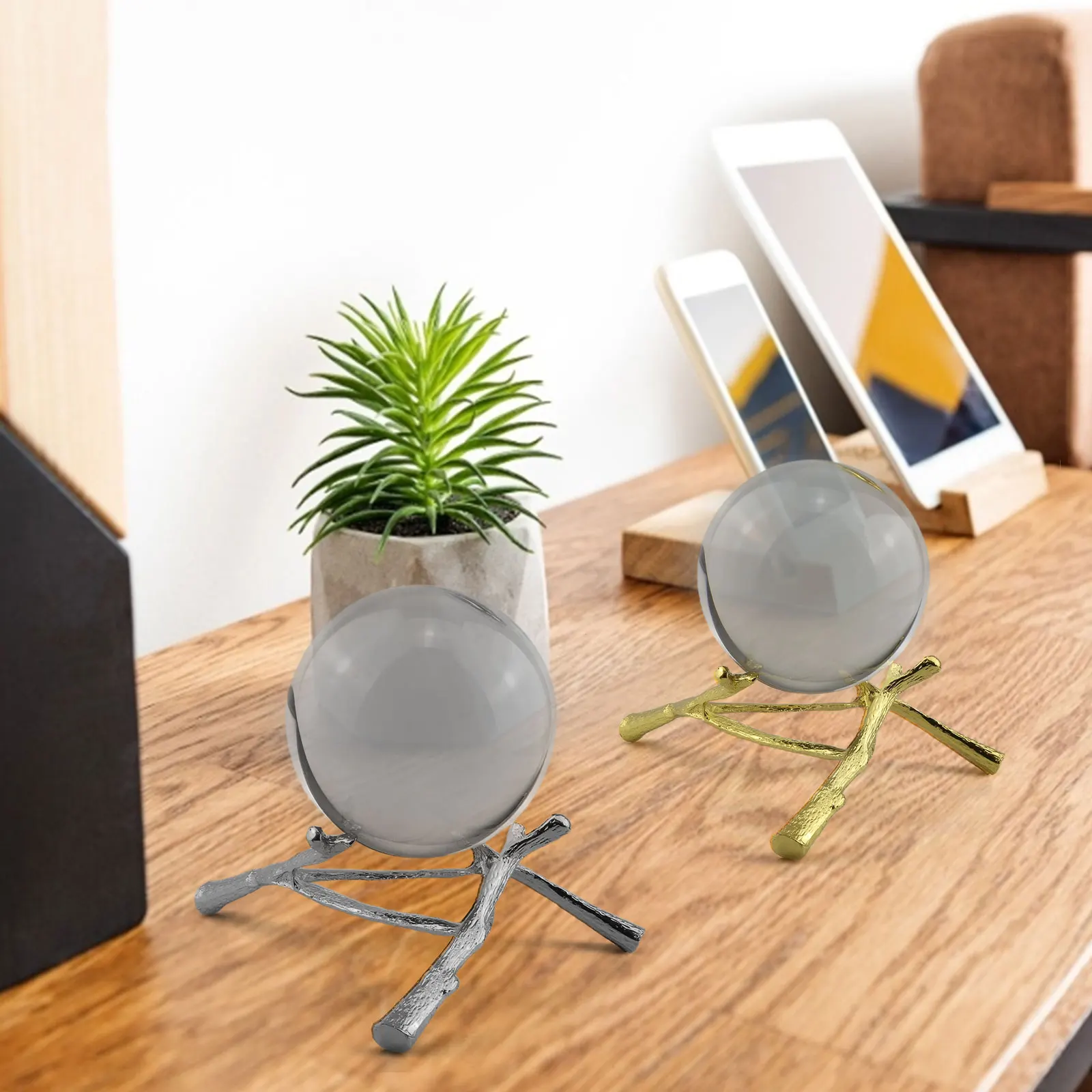 Металлическая подставка для дисплея хрустальных стеклянных линз гадания