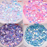 mirror sparkling nail sequins sequins variegated nails holographic glitter 3d flakes sequins art accessories 3d nail decoration