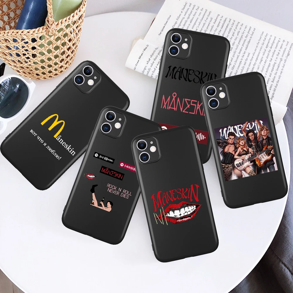

Maneskin Damiano David for IPhone 12 Pro Max 5 6 6S 7 8 SE 2020 Plus X XS XR 11 Pro Max Phone Case Coque funda cover etui capas