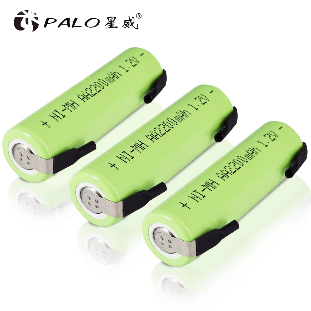 Батарея для электронных сигарет AA, перезаряжаемая батарея AA NiMH 1,2 V 2200 mAh, перезаряжаемая батарея для электронных сигарет, электронная сигарета