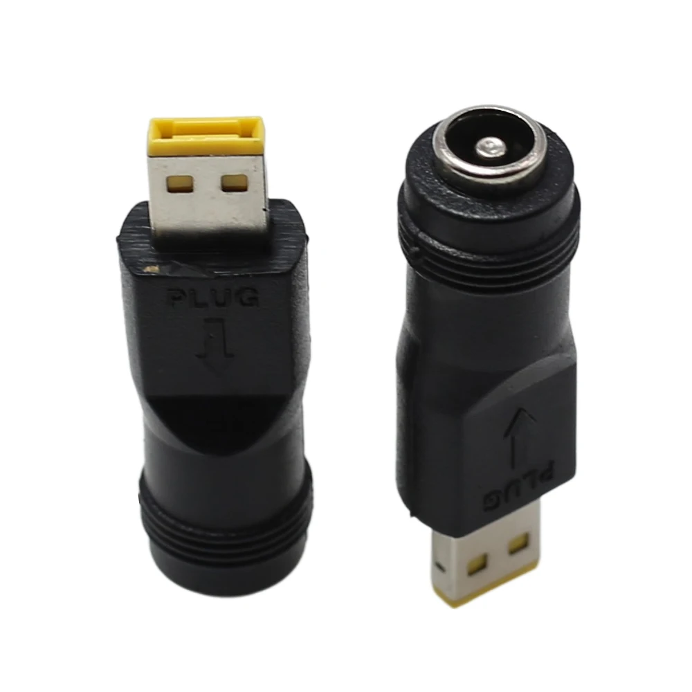 Portable 5.5*2.1mm Female to Slim Square Plug Converter Apply for ThinkPad 10 Helix 2 12V Power Adapter Charger | Компьютеры и офис