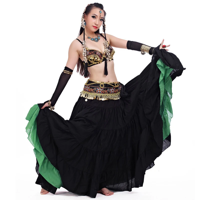 Популярный этнический костюм в американском стиле для танца живота женщин