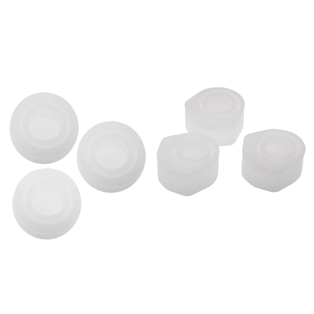 6 шт Силиконовое кольцо форма ювелирные изделия кулон кольца смола литье круг