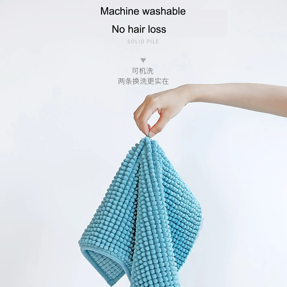 Лидер продаж толстые и тонкие напольные коврики из синели Нескользящие