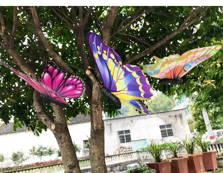 60 см крупная имитация бабочки полые Висячие линии 3d трехмерный торговый центр