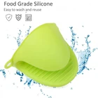 1 шт., силиконовые варежки для духовки, с зажимом