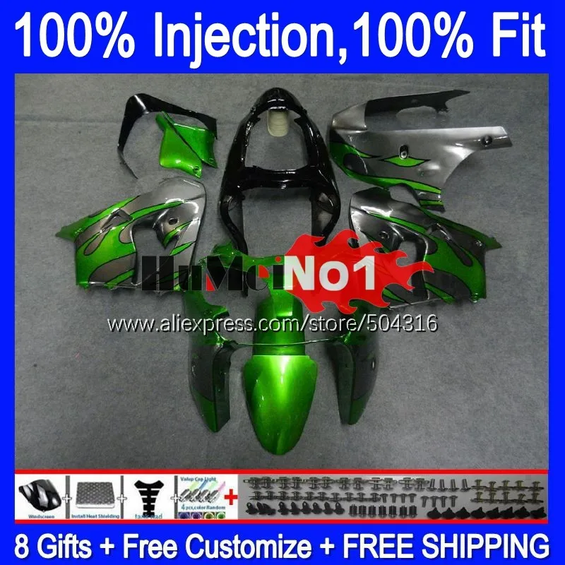 

Injection For KAWASAKI NINJA ZX 9R 900CC 9 R Body 84MC.21 ZX-9R ZX9R 00 01 02 03 ZX9 R 2000 2001 2002 2003 Fairing Grey flames