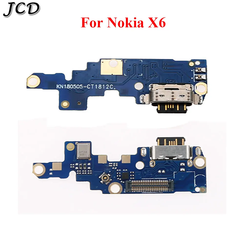 JCD для Nokia X6/6 1 Plus TA 1099/1103 Type C USB порт зарядки зарядное устройство док станция
