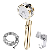 shower head high pressure removable water handheld showerhead with shut off button for home do
