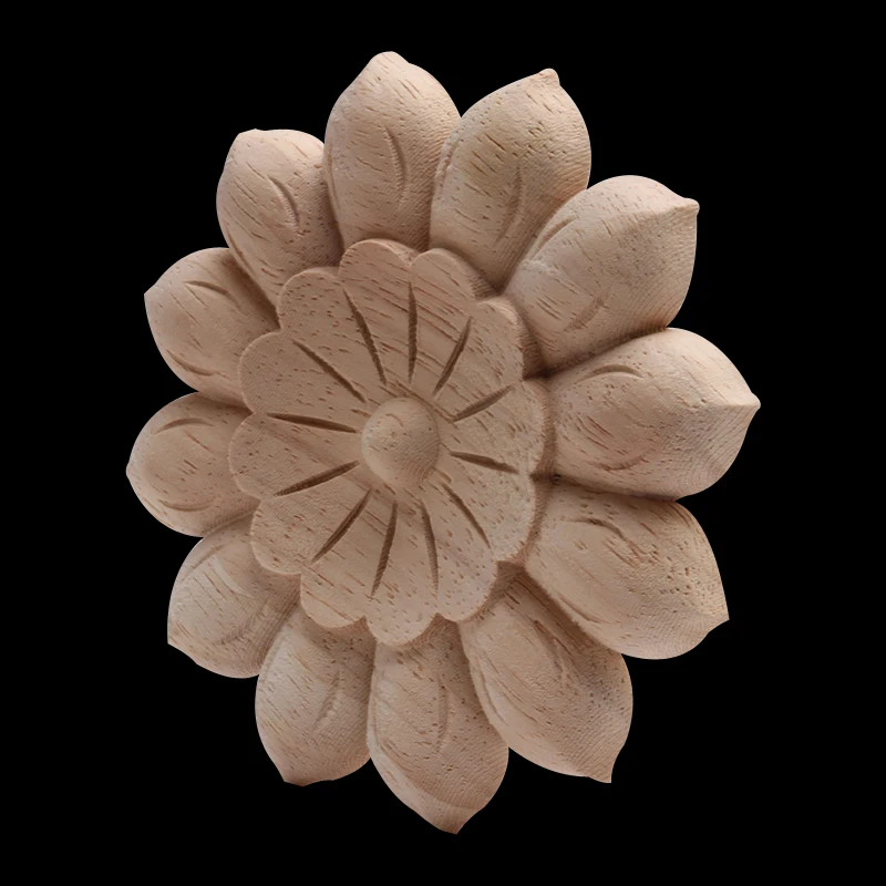 Украшение в стиле ретро Античная европейская деревянная Молдинги Декаль