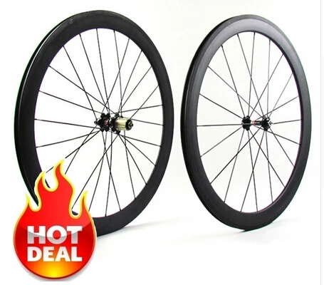 Полностью Углеродные колеса для шоссейного велосипеда 700C 25 мм 38 мм/50 мм/60 мм/88