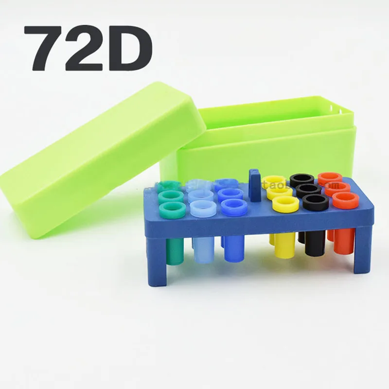 

72 holes Dental Sterilize Plasticendo box endodontic box autoclavable box