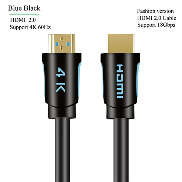 Anmck HDMI кабель 2,0 HDMI к HDMI 3 м 5 м 8 м 10 м 15 м поддержка ARC 3D HDR 4 к 60 Гц Ultra HD для разветвителя переключатель PS4 tv Box проектор - Цвет: Fashion Version