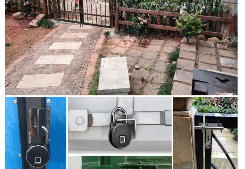 Блокировка отпечатков пальцев Bluetooth приложение управление замок Беспроводной