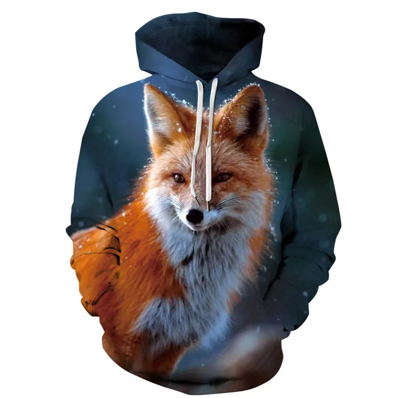 

Autumn Hoodies Sweatshirts Women Oversized Y2K Streetwear Cat Digital Printing Long Sleeve Hooded Stereoscopic Pullover Tops