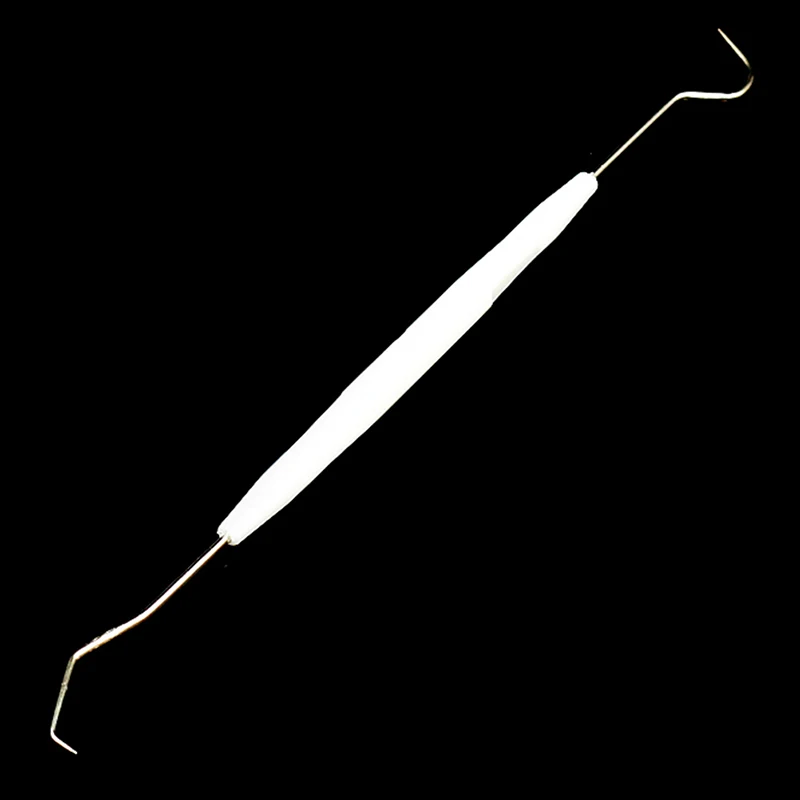 10 шт./лот двойные концы стоматологический инструмент для чистки зубов из