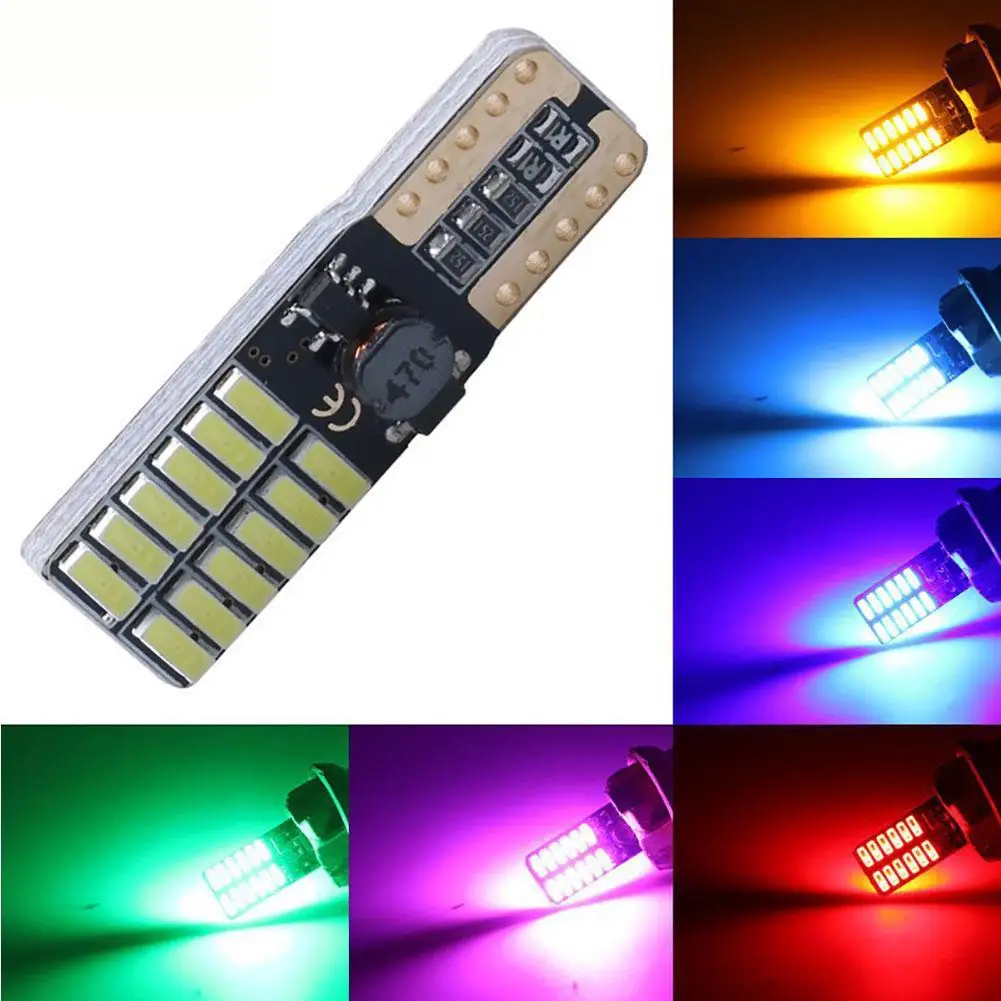 W5W T10 24SMD 4014 светодиодный светильник льный номерной знак световой зазор свет