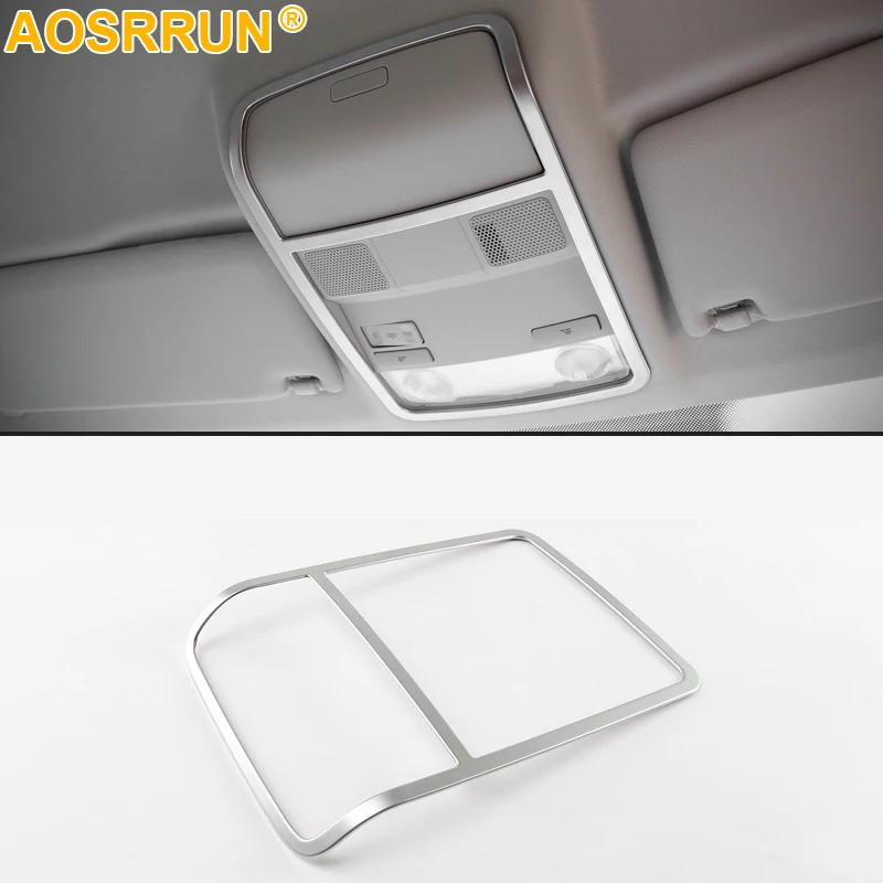 

For Volkswagen VW Tiguan Mk1 Accessories VW Tiguan 2010 2011 2012 2013 2014 2015 ABS Chrome Reading Lights Trim Cover