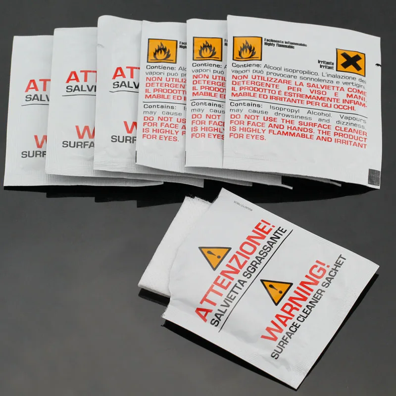 fiber cleaning cloth alcohol wet cloth dust paper Pre-wet phone lens cloth 100pcs/200pcs