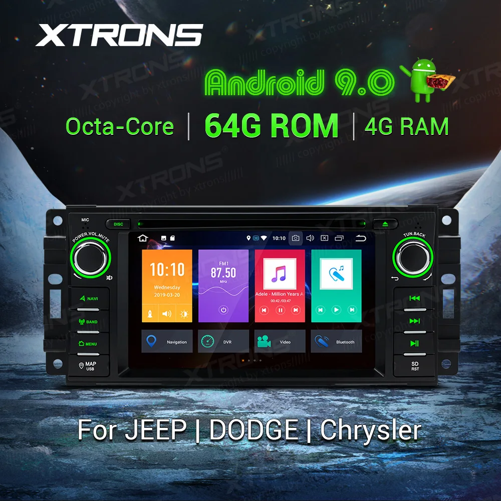 XTRONS 6 2 &quotAndroid 9 0 Octa Core 4 Гб Оперативная память 64 Встроенная Автомобильный DVD Плеер
