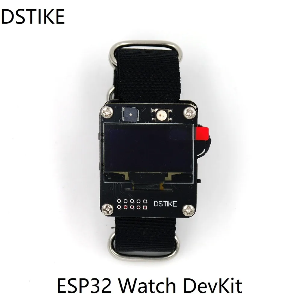 DSTIKE ESP32 Watch DevKit ESP макетная плата OLED версия/TFT цветная версия|Комплекты умного дома|