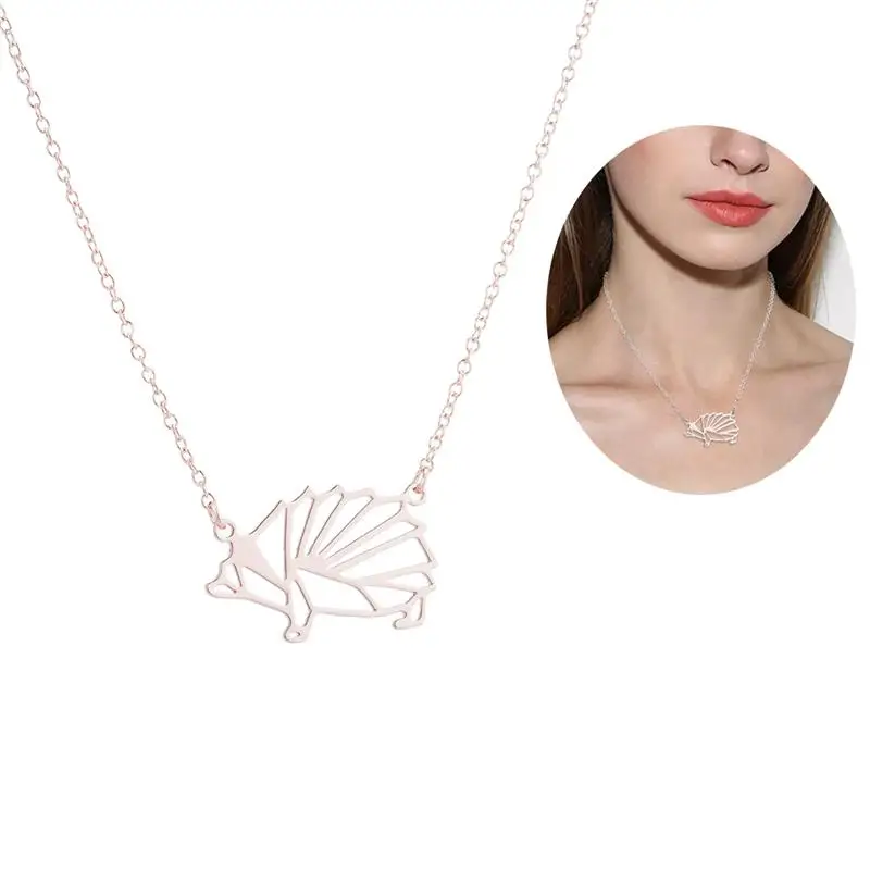 1 шт. ожерелье с подвеской модное милое декоративный еж креативное ювелирное