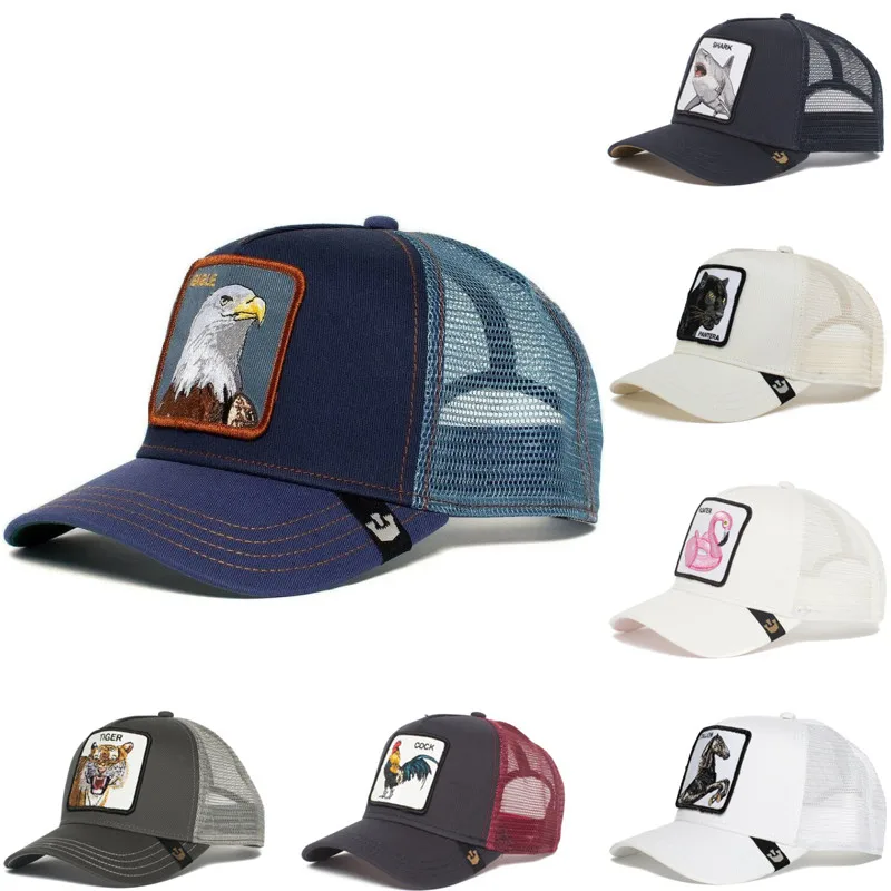 Высококачественная Модная хлопковая бейсболка в стиле аниме с изображением орла
