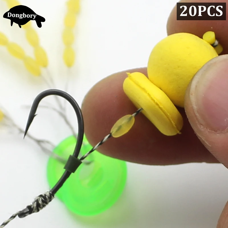 

10Set=150PCS Carp Fishing Accessories Rig Stop Beads Kit for Carp Fishing Boilie Bait Pop Up Stop Beads for Hair Chod Ronnie Rig