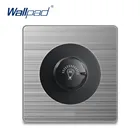 Настенный диммер Wallpad, кнопка светильник ключателя света, панель из нержавеющей стали для дома, 500 Вт