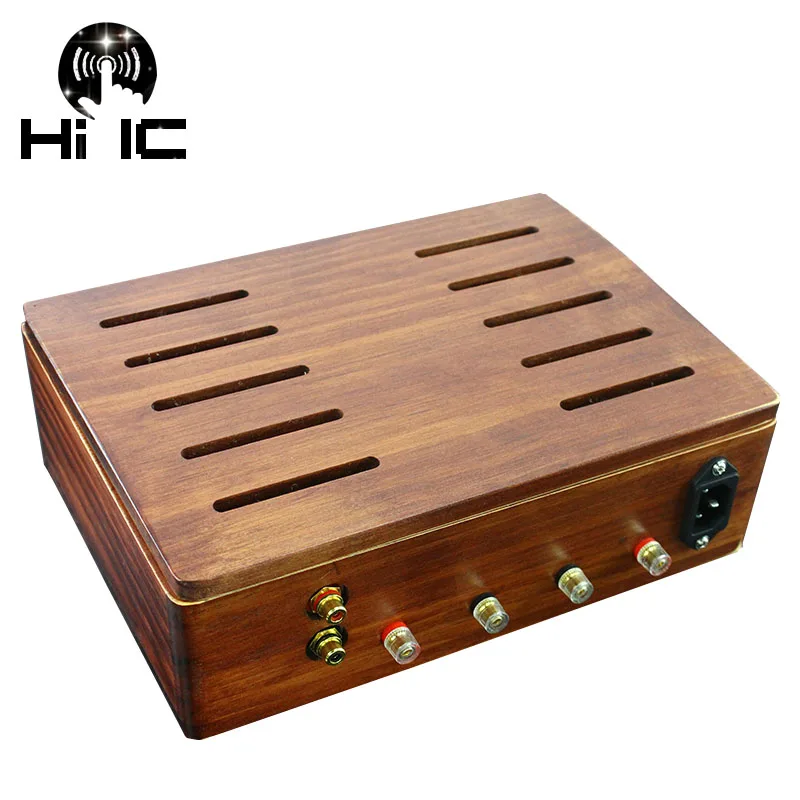 Усилитель деревянного шасси внешний деревянный ящик корпус для