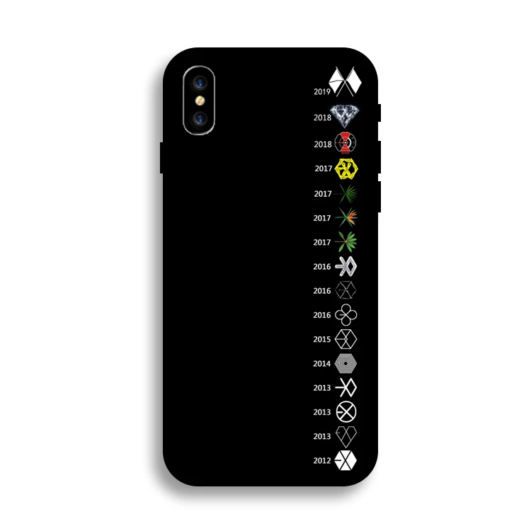 BZWGL NEWS EXO KoKoBop Модный мягкий ТПУ чехол для телефона Apple iPhone 5 5S SE 6 6S 6Plus 6sPlus 7 7Plus 8 8Plus X |