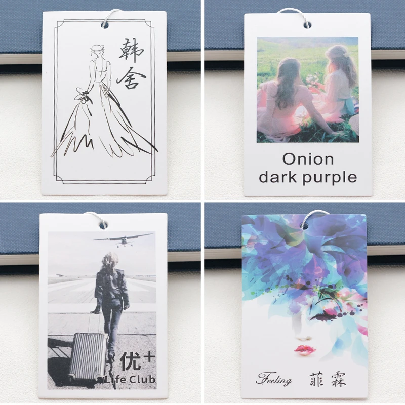 A Sheet Tag 300g/400g/400g Art paper FreeDesignMany template supply options Wedding dress Women's children's men's clothing | Дом и