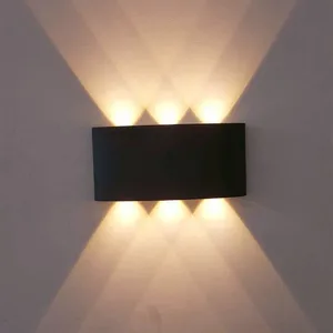 Светодиодный настенный светильник в скандинавском стиле, 6 Вт, 8 Вт, водонепроницаемый, IP65, современный, для дома, лестницы, спальни, прикроватный светильник для ванной