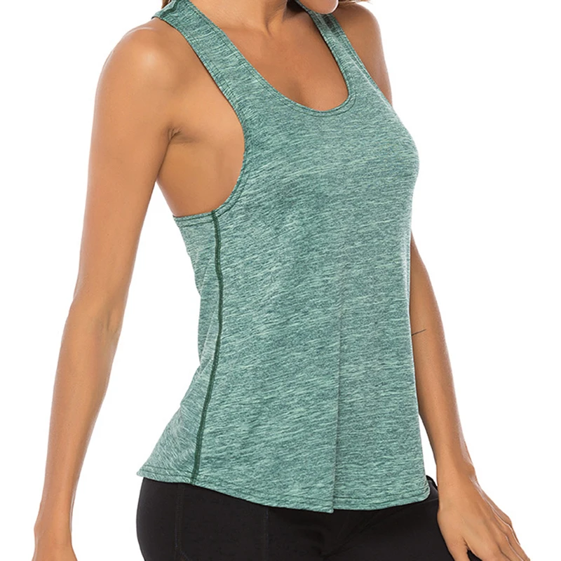 

2023 Sleeveless Yoga Vest Sport Singlet Women Athletic Fitness Sport Tank Tops Gym Running Training Yoga Shirts