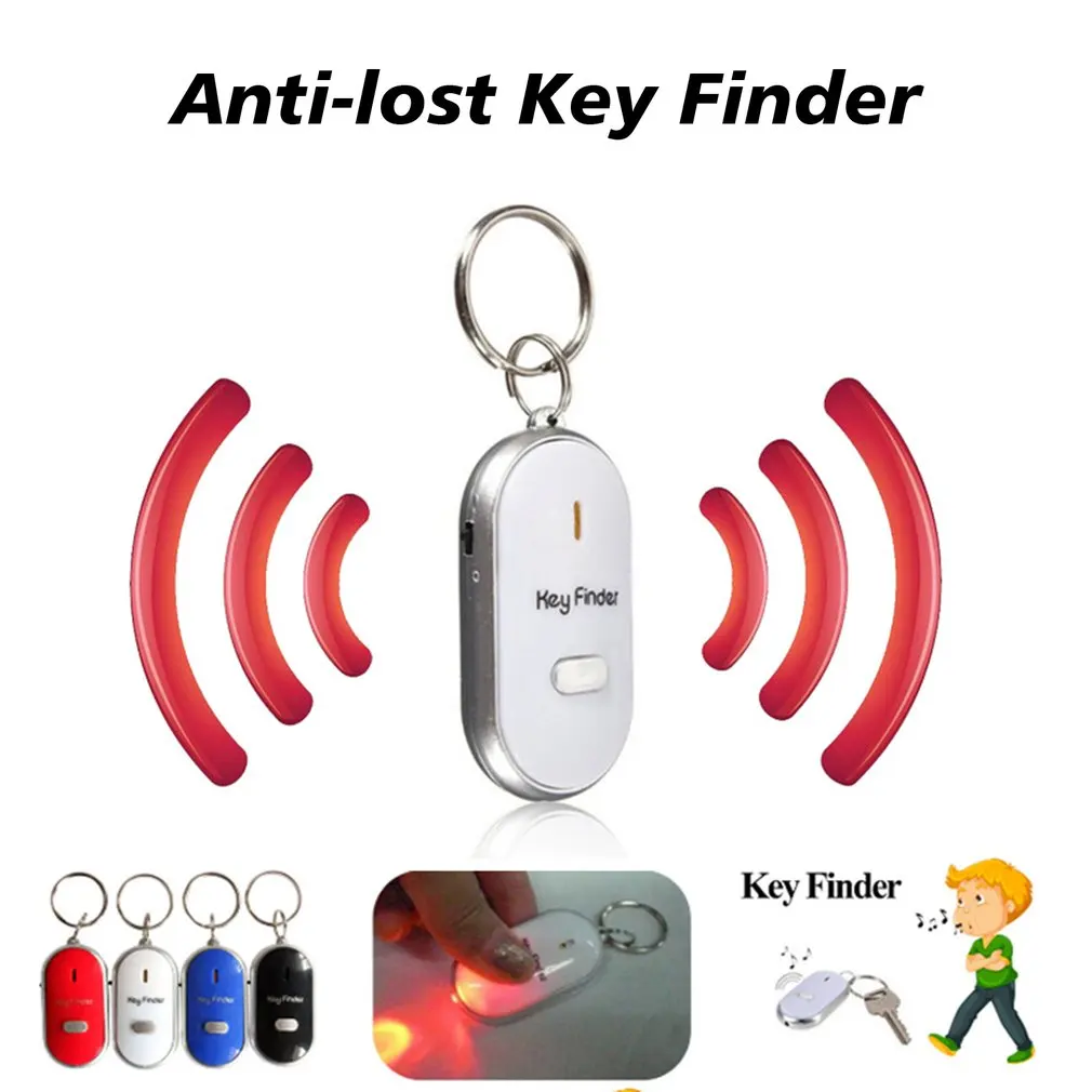Смарт ключ Finder Анти потерянный свистящий брелок позволяющий быстро и без труда