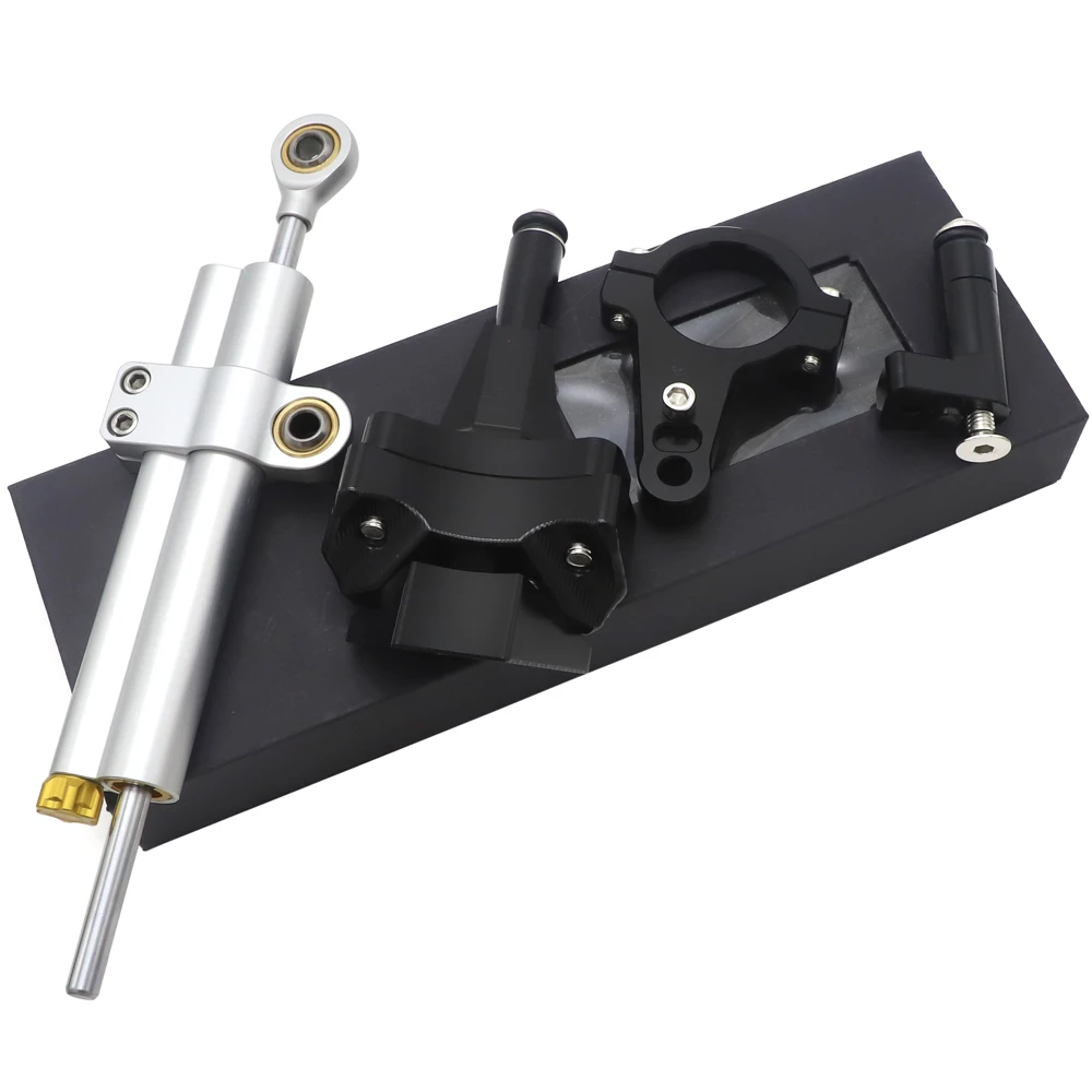 CNC Алюминиевые Регулируемые мотоциклы руля стабилизации демпфер кронштейн