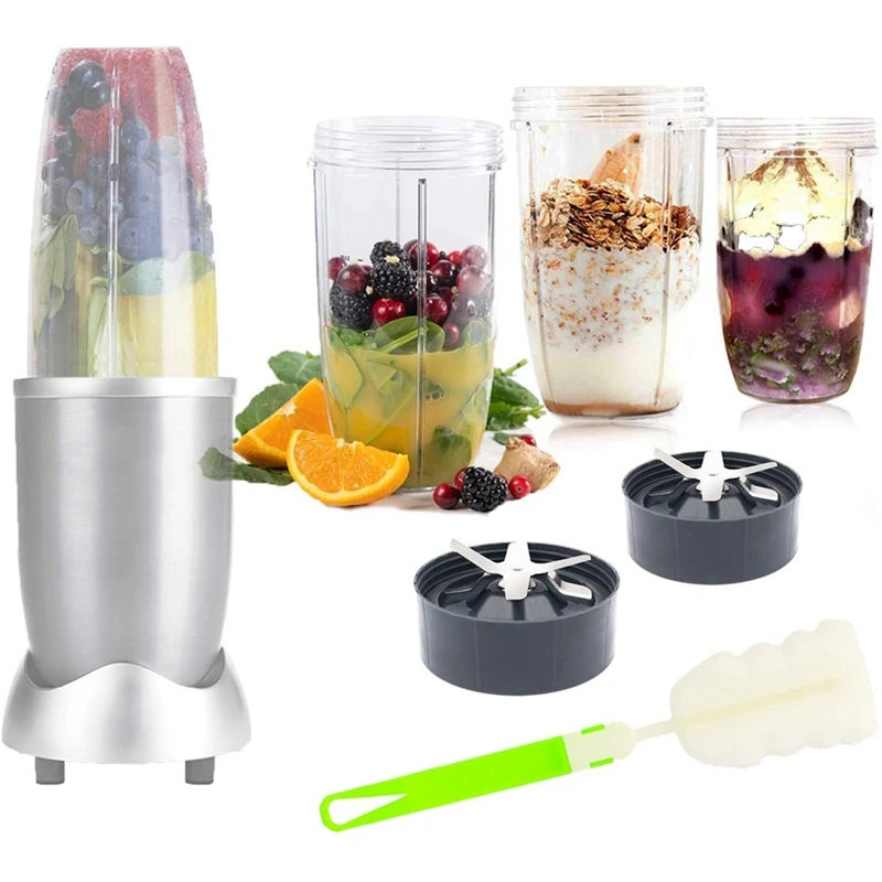 

32Oz Cup and Extractor Blade Replacement Parts Blender Accessories for Nutribullet 600W/900W Models