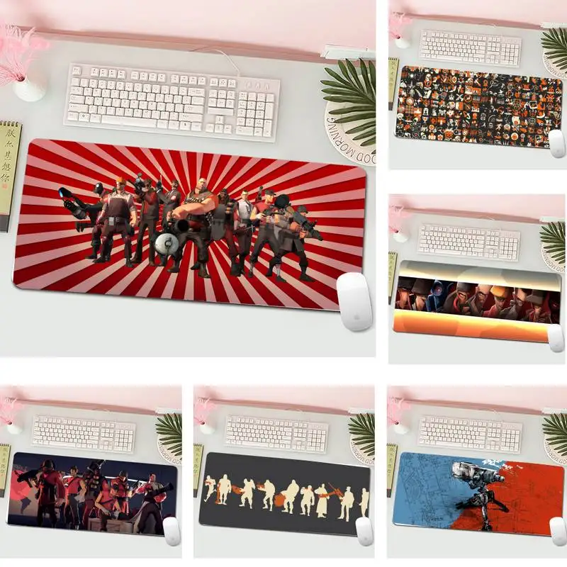 

Team Fortress 2 Rubber PC Computer Gaming mousepad XL Large Gamer Keyboard PC Desk Mat Computer Tablet Mouse Pad
